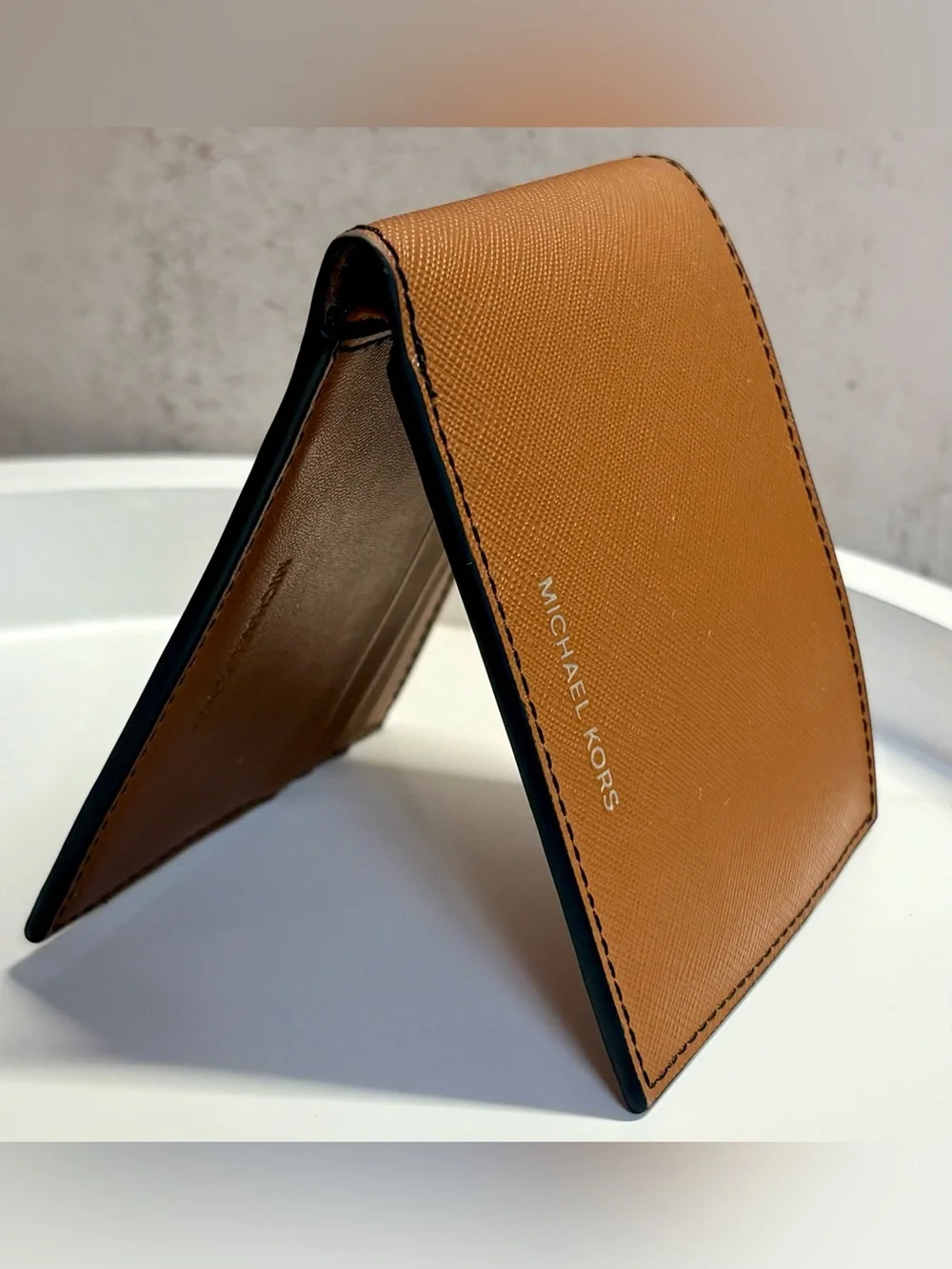Michael Kors Andy Slim Billfold Wallet Brown Men’s
